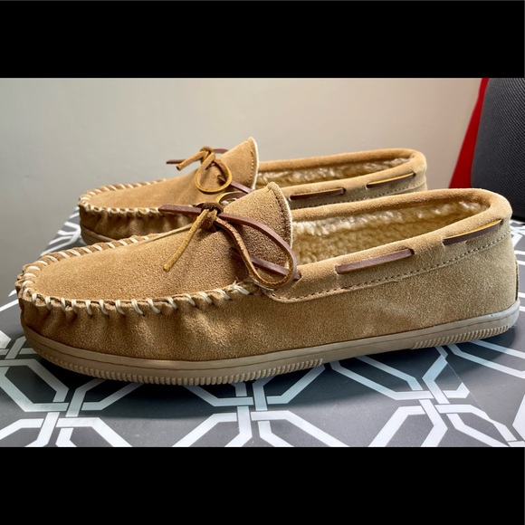 Florsheim Moc Toe Tie Slipper Men Size 11 New - Picture 6 of 9